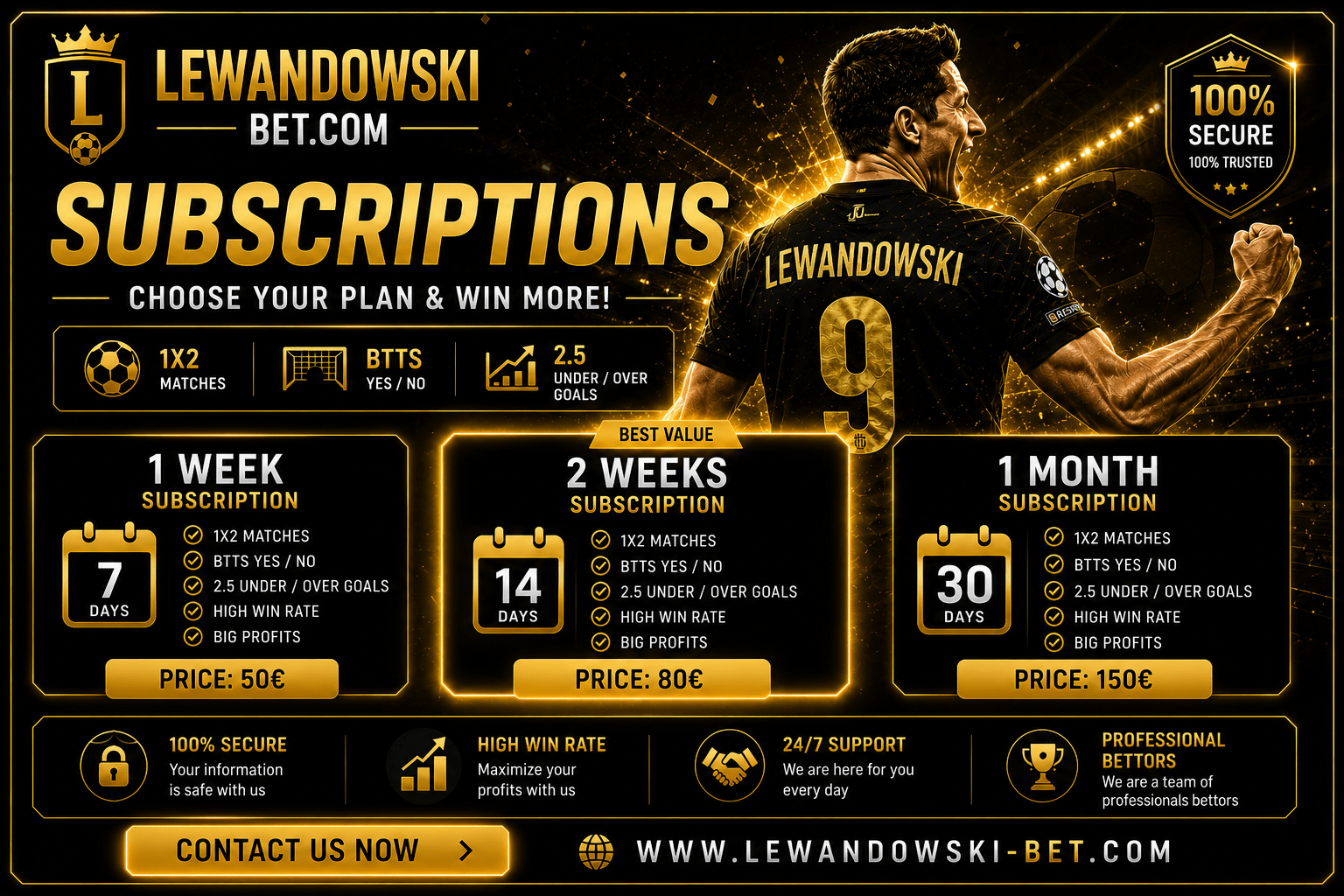 subscriptions fixed matches